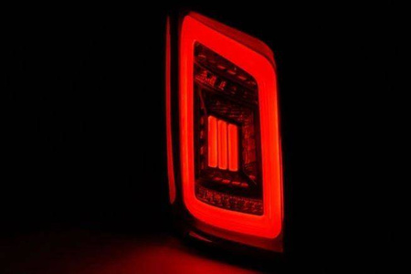 Vw T5 04.03-15 nero fumo rosso lampade a led