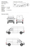 Piattaforma portatutto Ford Transit L3H2 DAL 2000-2013