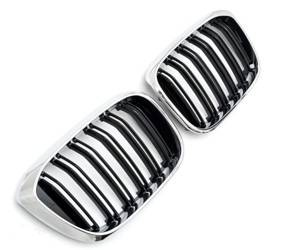 GRIGLIA (RENE) BMW X3 X4 G01 G02 LOOK M NERO CROMO