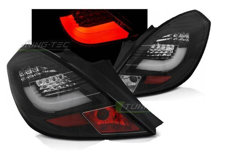 Opel Corsa d 3d LED lampade 06-14 nero led bar
