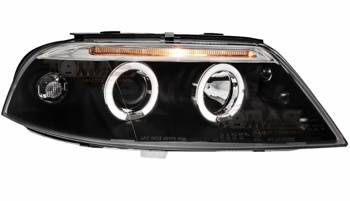 VW Passat B5 3BG ANELLI NERI + fari a LED