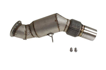 Downpipe BMW B48 F30 340i F32 440i + scudo termico