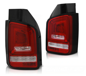 VW T5 LAMPADE A LED 03-09 ROSSO BIANCO FULL LED DTS