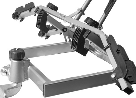 Piattaforma portabici per 3 biciclette per gancio di traino Titan Amos 7PIN