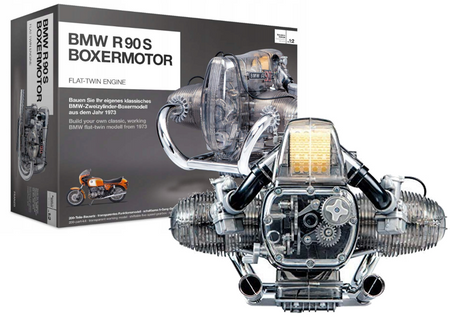 Motore modello BMW R90 S Boxer da assemblare