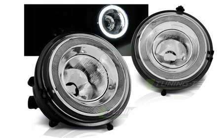 Luci alogene Mini Cooper R55-R61 06-14 Anelli LED DRL