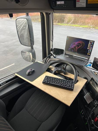 Tavola del volante VOLVO FH3 FH4 IVECO MAN TGX TGA in legno.