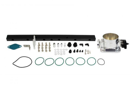 Collettore di aspirazione Toyota Lexus 1FZ con valvola a farfalla e fuel rail