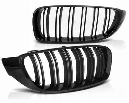 Griglia a rene anteriore BMW F32 F33 M4 Look nero lucido