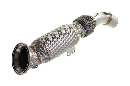 Downpipe BMW F30 F32 340i 440i B58 con scudo termico