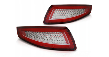 Porsche 911 997 R-bianco Led Bar Dts lampade