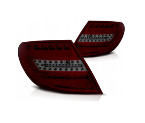 Mercedes W210 95-02 Fari a led rosso fumo