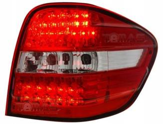 Mercedes ML W164 luci posteriori a LED rosse