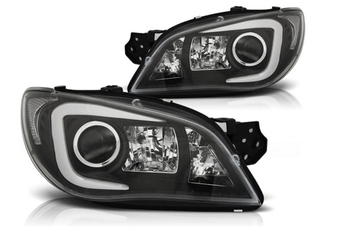 Subaru Impreza Ii Gd 06-07 Tubo nero lampade a led