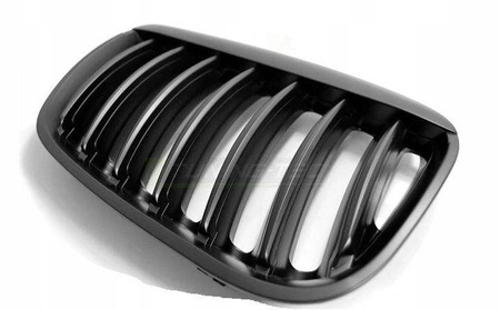 Griglia anteriore a rene nero opaco per Bmw X5 E53 03-06