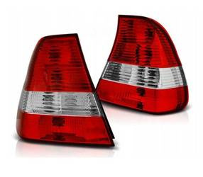 Luci posteriori Bmw E46 Compact 01-04 Rosso Bianco