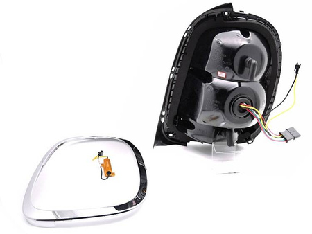 Luci posteriori a LED Red Smoke Seq Fit per Mini Cooper F55 F56 F57 14-17 a 6 pin