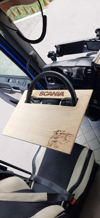 Tavola del volante VOLVO FH3 FH4 IVECO MAN TGX TGA in legno.