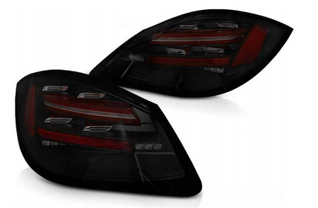 Porsche Voxster / Cayman 987 09-12 barra led nero-s