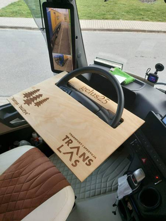 Tavola del volante VOLVO FH3 FH4 IVECO MAN TGX TGA in legno.