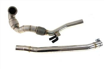 AUDI S3 VW GOLF VII R 2.0T downpipe + GUARDIA TERMICA