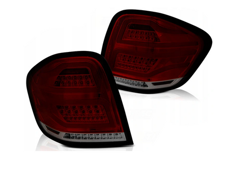 Mercedes Classe M W164 09-11 Rosso Fumo Led