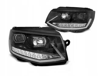 Vw T6 15- tubo nero led drl dts proiettori