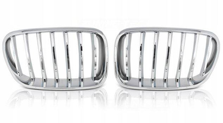 Griglia renale anteriore cromata per BMW x3 f25 10-14
