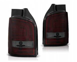 Luci posteriori a LED vw t5 03-09 rosso fumo led bar
