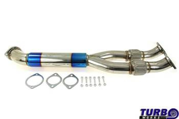Tubo di scarico a Y NISSAN GTR R35 3.5"