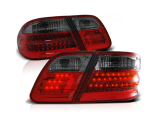 Mercedes W210 95-02 Fari a led rosso fumo