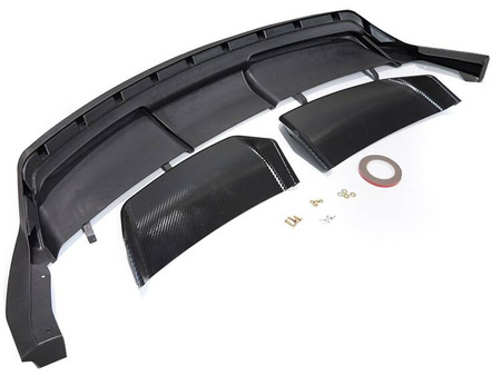 Tiffusore posteriore stile sportivo per Tesla modello 3 17-