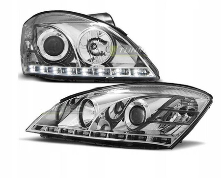 Fari Kia Ceed 06-09 luce diurna cromo