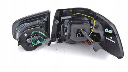 Vw Golf VI 6 08-12 rosso fumo luci led bar