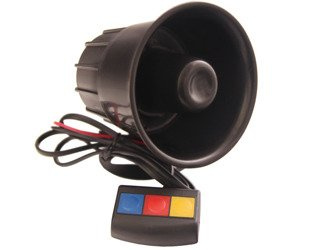 Sirena fanfara clacson 3 toni 12v forte ala polizia sirena