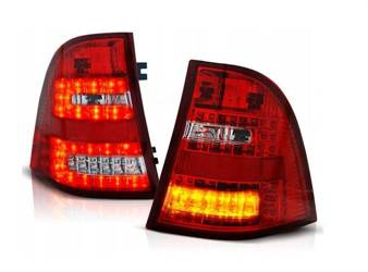 Mercedes W163 ml 98-05 lampade a led bianco rosso
