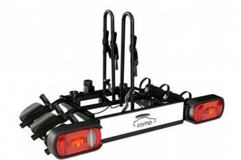 Piattaforma per bicicletta TYTAN AMOS 3 PLUS (13 pin) NERA con gancio