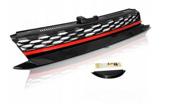 Griglia anteriore Vw Golf 7 VII 17- GTI Style Red Lift