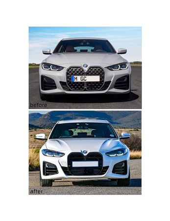 GRIGLIA BMW 4 G26 GRAND COUPE NERO LUCIDO