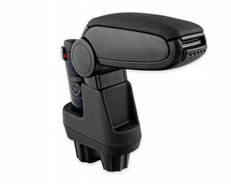 Bracciolo regolabile con portaoggetti dedicato a FIAT 500 500C FL 2016-