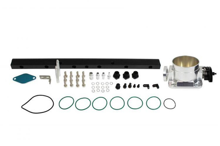 Collettore di aspirazione Toyota Chaser Supra 1JZ con corpo farfallato e fuel rail