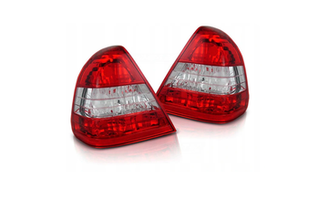 Luci posteriori Mercedes W202 Classe C 93-00 Rosso Bianco