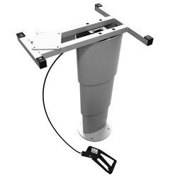 Primer HSK Fawo gamba pneumatica per tavolo da camper