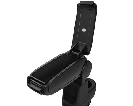 Bracciolo regolabile con portaoggetti dedicato a FIAT 500 500C FL 2016-