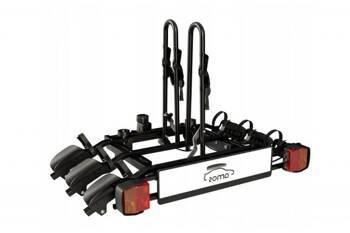 Piattaforma per bicicletta TYTAN AMOS 3 PLUS (7 pin) NERA con gancio