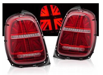 Luci posteriori a LED Rosso Bianco Seq Fit per Mini Cooper F55 F56 F57 14-17 6 pin