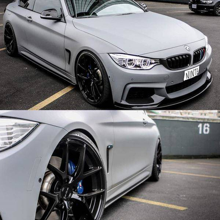 LISTELLI SOTTOPORTA BMW F32 F36 PERFORMANCE GLOSSY BL